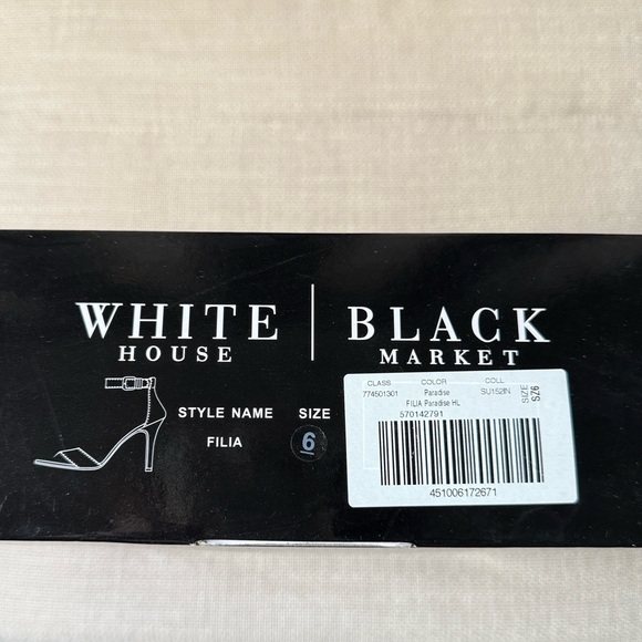 WHBM Filia Suede Ankle Strap Heels, Red, 5.5M - Picture 13 of 13